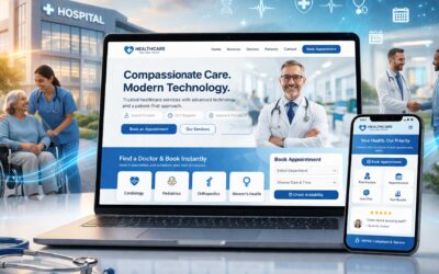 healthcare website design